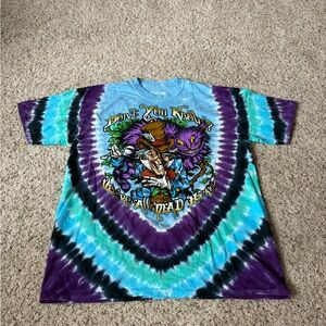 Tie-dye Alice in Wonderland T-shirt